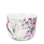 Heritage Malvern Purple Flowers Fine Bone China Tea Cup & Saucer Set