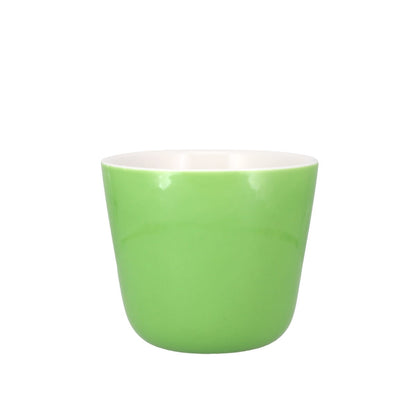 Colour Block Apple Green Porcelain Mug