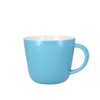 Colour Block Sky Blue Porcelain Mug