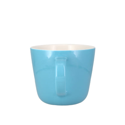 Colour Block Sky Blue Porcelain Mug