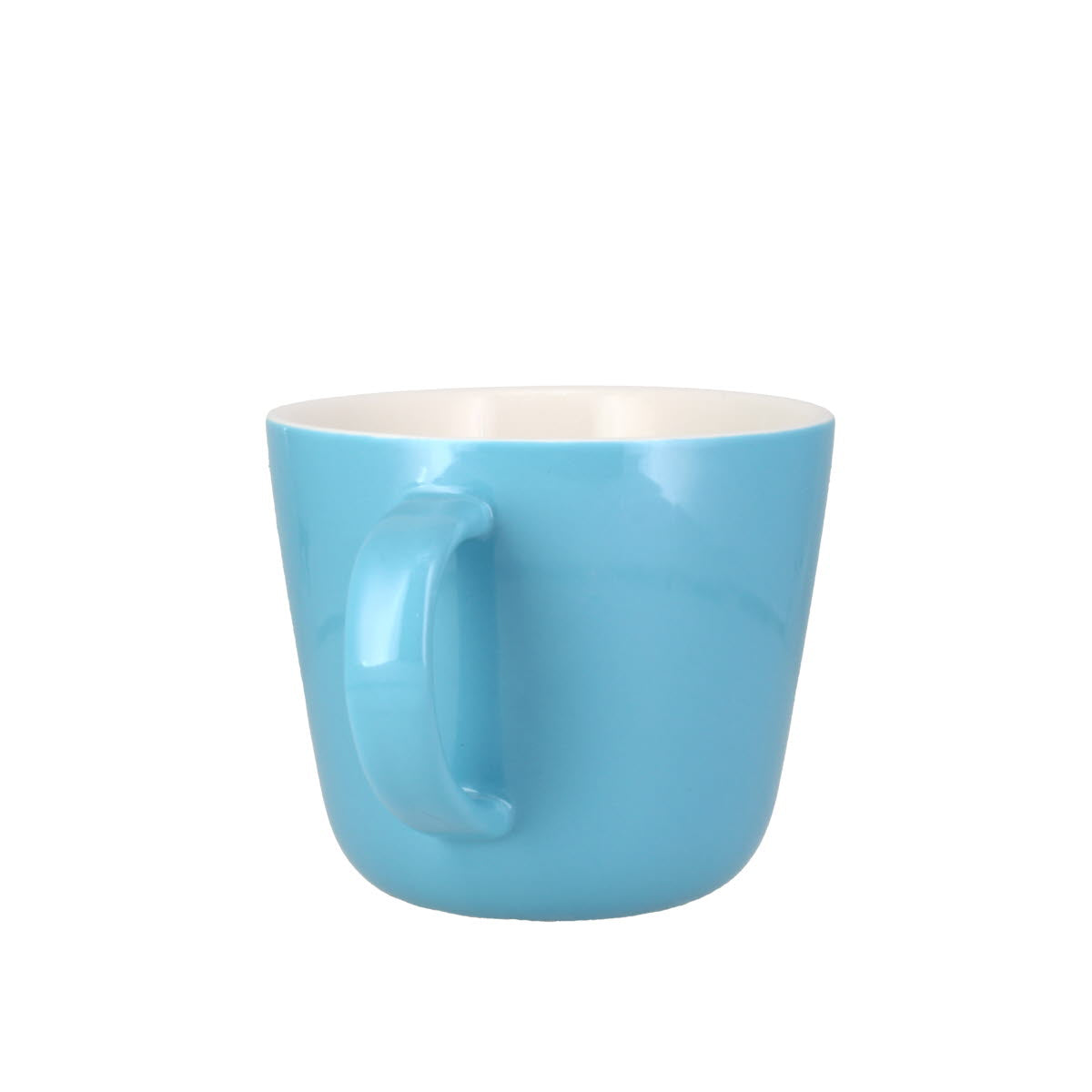 Colour Block Sky Blue Porcelain Mug