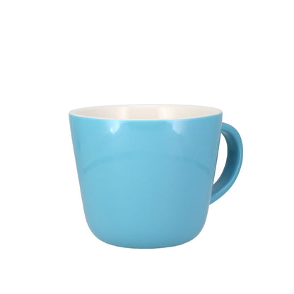 Colour Block Sky Blue Porcelain Mug