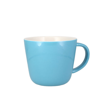 Colour Block Sky Blue Porcelain Mug