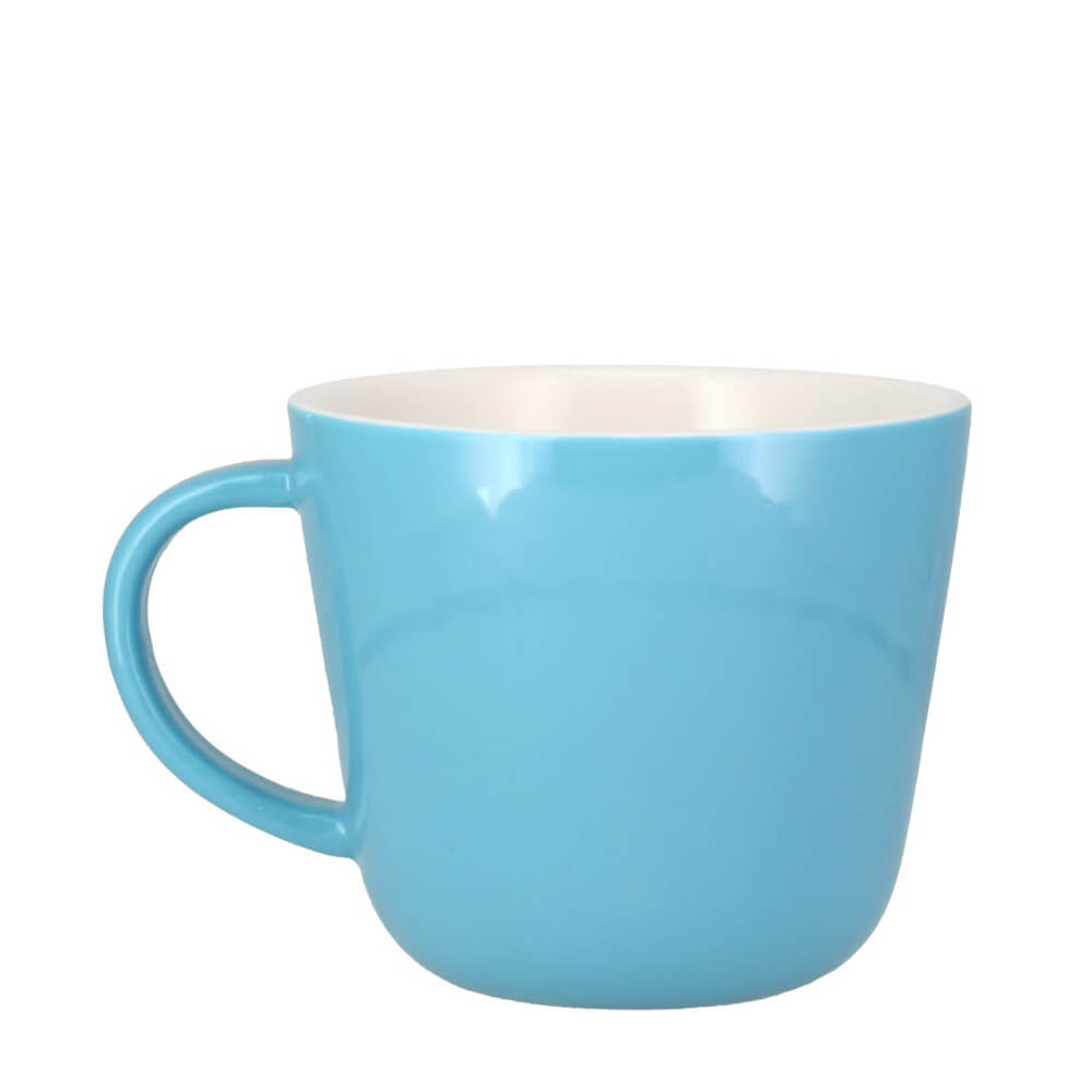 Joyce & Joan Rainbow Colours Sky Blue Large Porcelain Coffee Mug