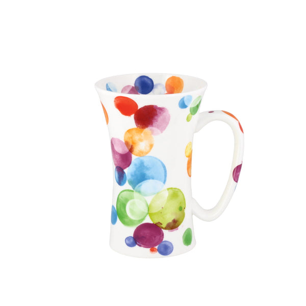 Watercolour Colourful Bubbles Mega Mug